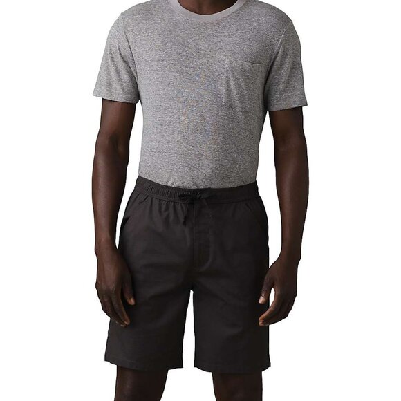 PrAna Double Peak E-Waist Short Charcoal Mens XL 8" Ripstop Lightweight Wicking - Picture 1 of 1